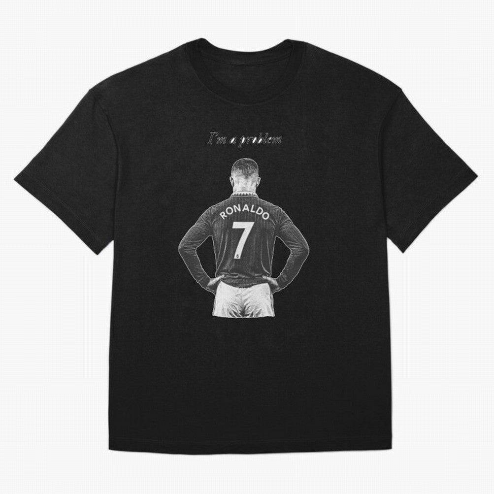 Ronaldo Problem Oversized T-Shirt Support the Legends of FIFA World Cup 2026 Group Stage Built around Haaland and Mbappe, Argentina Energy, Football History, Final Match Energy, Crowd Noise and Once in a Lifetime Moments; Perfect for People Who