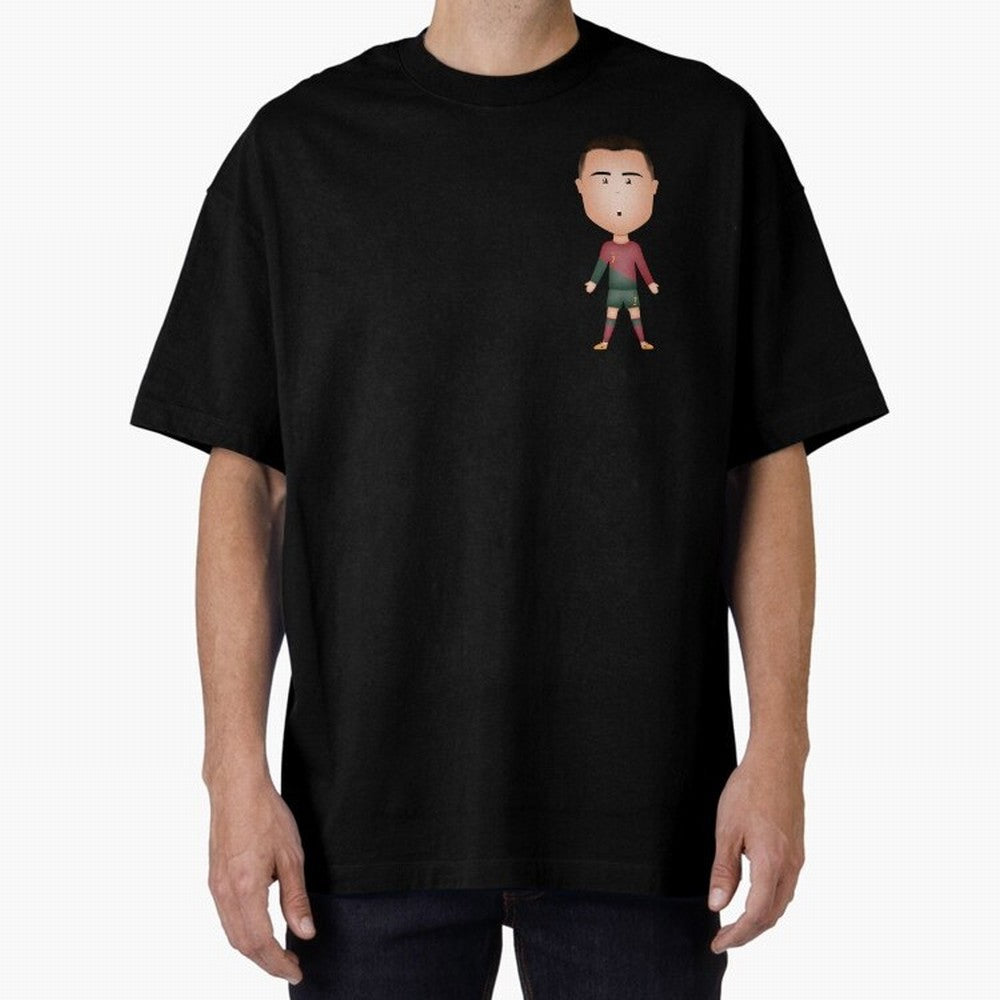 CR7 Oversized T-Shirt Bring Match Day Fire to FIFA World Cup 2026 USA Canada Mexico Spirit, Made for France, CR7, Tournament Hype, Historic Matchups, Family Viewing Parties and Global Sports Pride; Great for Watch Parties, Sports Bars, Family