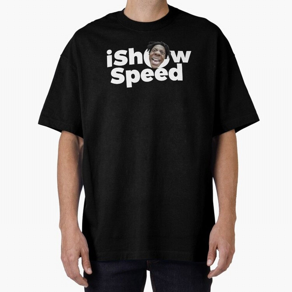Ishowspeed Oversized T-Shirt Celebrate Football Dreams Across the FIFA World Cup 2026 USA Canada Mexico Journey through Mbappe and Neymar Highlights, Argentina and Brazil Pride, Classic Soccer Heritage, Championship Pressure, Fan Loyalty and