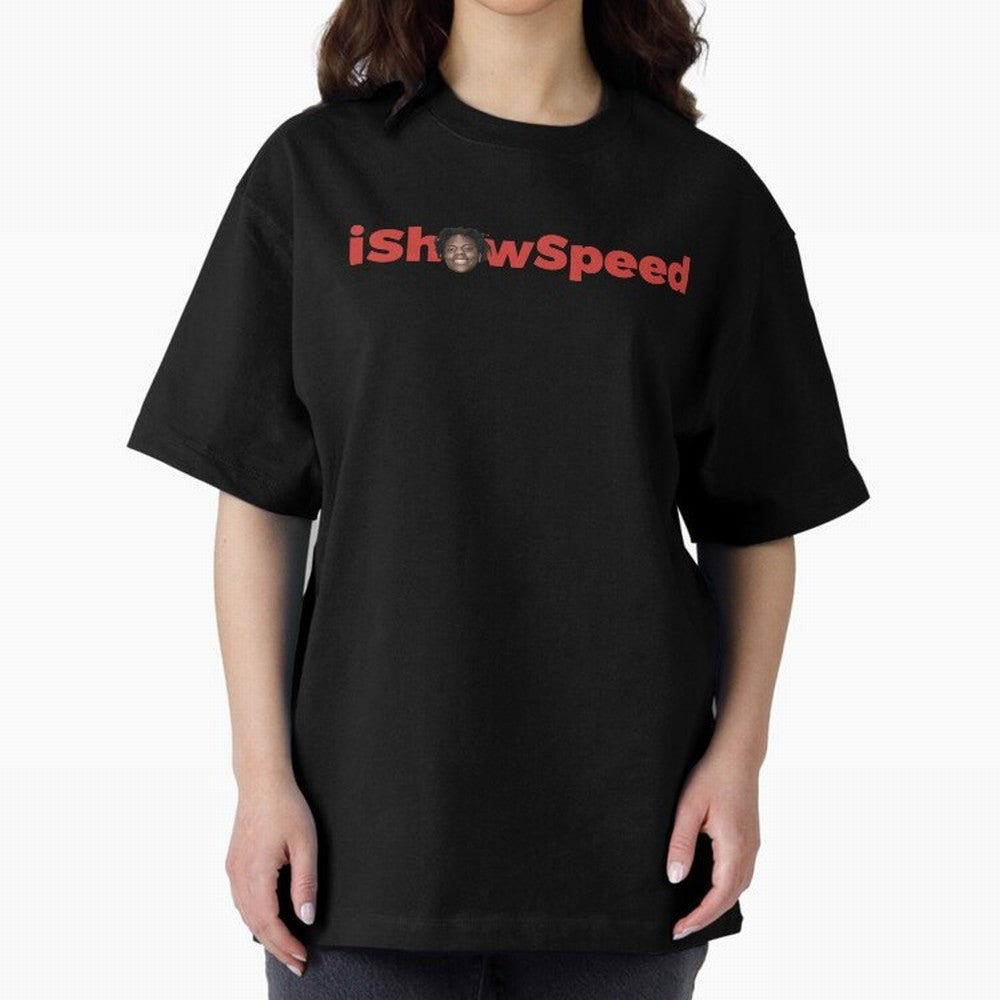 Ishowspeed Oversized T-Shirt Show Your Stadium Side during the FIFA World Cup 2026 USA Canada Mexico Journey through Messi Highlights, Spain Pride, Championship Spirit, Famous Goals, Roaring Crowds and International Football Unity; Perfect for