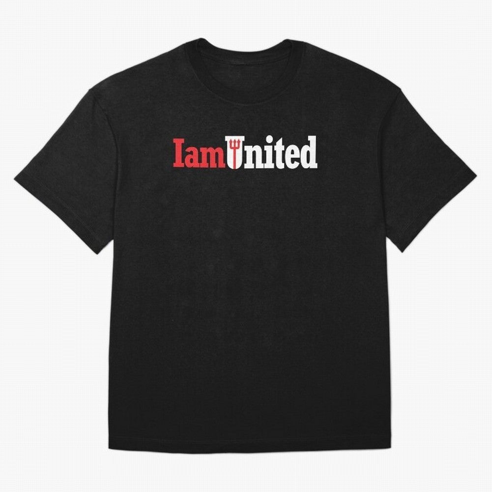 Manchester United I am United Oversized T-Shirt Get Ready for Global Football Passion for FIFA World Cup 2026 USA Canada Mexico, Capturing Messi and Cristiano Ronaldo, Argentina, Vintage Soccer Flavor, Modern Football Stars, National Flags and