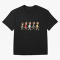 Ronaldo Evolution Sticker ¨C Cartoon Football Art from Sporting to Al-Nassr Oversized T-Shirt Live the Energy of Global Football Passion for FIFA World Cup 2026 Group Stage, Built around Haaland, Brazil, Sports Nostalgia, International Competition,