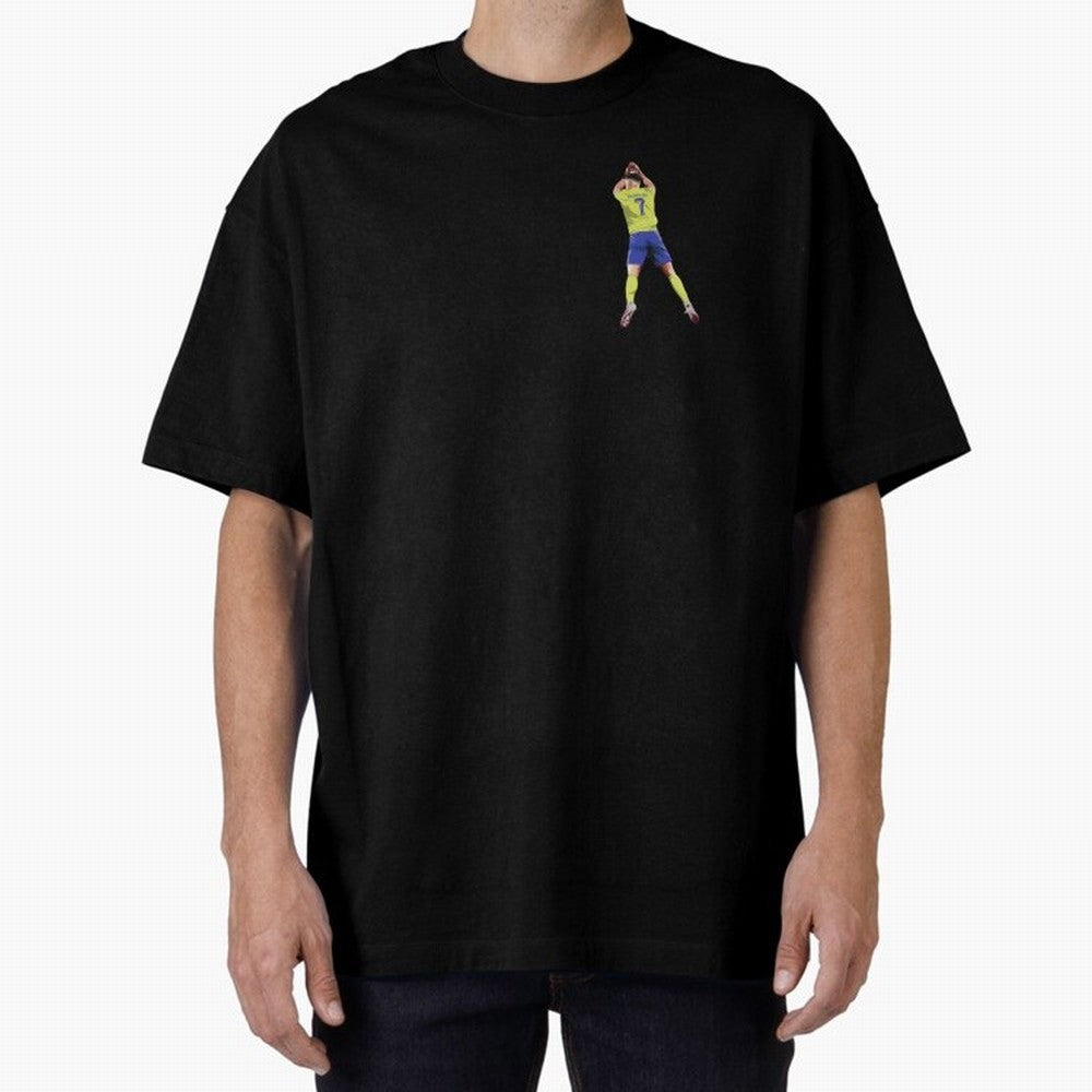 cristiano ronaldo Oversized T-Shirt Support the Legends of FIFA World Cup 2026 Driven by Messi, Neymar and Mbappe, Spain Energy, Classic Soccer Heritage, Championship Pressure, Fan Loyalty and International Pride; Built for Supporters Chasing