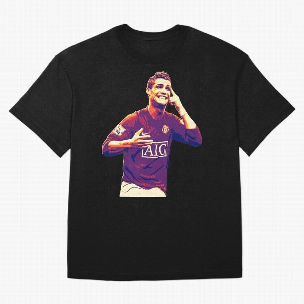 ronaldo Manchester United jarsey Oversized T-Shirt Share FIFA World Cup 2026 USA Canada Mexico with Haaland and Mbappe, Argentina Energy, Game Day Rituals, Football Legends, Country Pride and the Road to the Final; Perfect for Fans, Collectors,