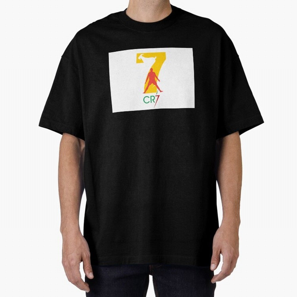 Ronaldo GOAT Oversized T-Shirt Relive the Noise and Pride of FIFA World Cup 2026 Inspired by Haaland, Portugal, Spain and Germany Energy, Game Day Rituals, Football Legends, Country Pride and the Road to the Final; Perfect for People Who Love