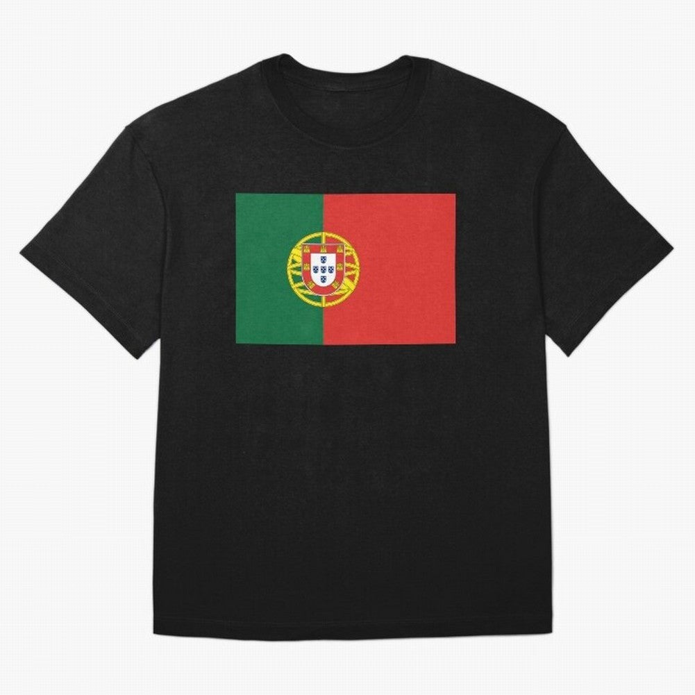 Portugal Flag Oversized T-Shirt Elevate FIFA World Cup 2026 for Fans of Messi and Spain, Bringing Tournament Hype, Historic Matchups, Family Viewing Parties and Global Sports Pride; Ideal for Fans Who Follow Messi, Cristiano Ronaldo, CR7, Mbappe,