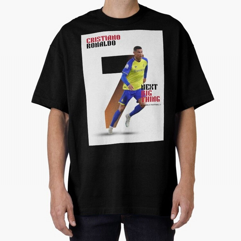 Cristiano Ronaldo (CR7) Oversized T-Shirt Celebrate the Next Chapter of FIFA World Cup 2026 USA Canada Mexico Spirit, Capturing Argentina, Messi and Cristiano Ronaldo, Champion Mindset, Group Stage Buzz, Knockout Tension and Passionate Fan Culture;