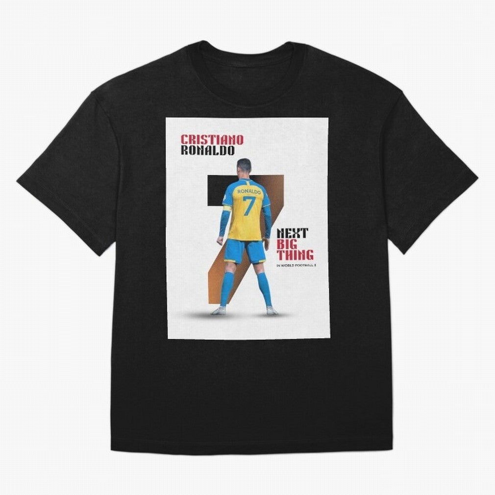 Cristiano Ronaldo Oversized T-Shirt Fuel FIFA World Cup 2026 USA Canada Mexico for Fans of Messi and Spain and Netherlands, Bringing Sports Nostalgia, International Competition, Famous Players and Unforgettable Victories; Perfect for People Who