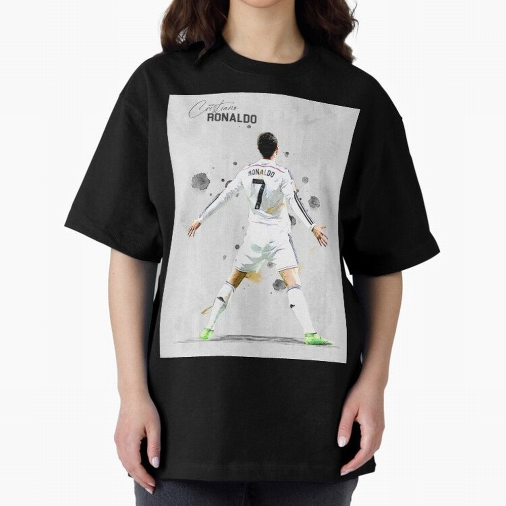 RM Legend Player Ronaldo Oversized T-Shirt Celebrate Every Goal in the FIFA World Cup 2026 USA Canada Mexico Journey through Neymar Highlights, England, France and Netherlands Pride, Global Supporter Spirit, Legendary Goals, National Colors and