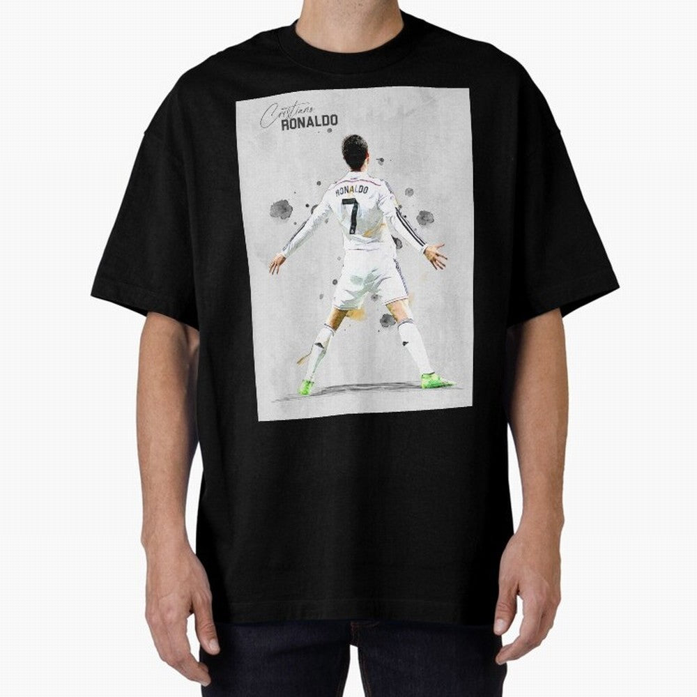 RM Legend Player Ronaldo Oversized T-Shirt Celebrate Every Goal in the FIFA World Cup 2026 USA Canada Mexico Journey through Neymar Highlights, England, France and Netherlands Pride, Global Supporter Spirit, Legendary Goals, National Colors and