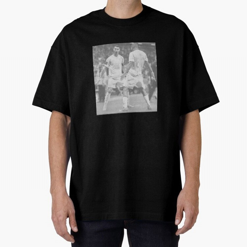 Cristiano Ronaldo Cr7 Oversized T-Shirt Step into Global Football Passion for FIFA World Cup 2026 USA Canada Mexico, Made for Mbappe and Neymar, Spain and Netherlands, Supporter Pride, Iconic Celebrations, Legendary Names and Global Match Day
