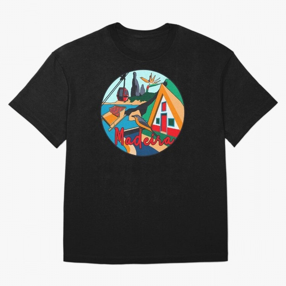 Madeira Oversized T-Shirt Represent Fans Who Live for Match Day Hype around FIFA World Cup 2026 Group Stage, Messi and Cristiano Ronaldo, Argentina, France and Brazil, Football Passion, Legendary Performances, Festival Vibes and Supporter