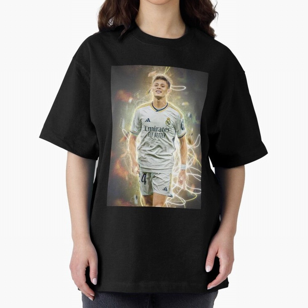 Arda Guler Oversized T-Shirt Celebrate the FIFA World Cup 2026 USA Canada Mexico Journey through Messi, Neymar and Mbappe Highlights, Argentina, France and Brazil Pride, Fan Favorite Moments, National Team Passion, Big Match Drama and Soccer