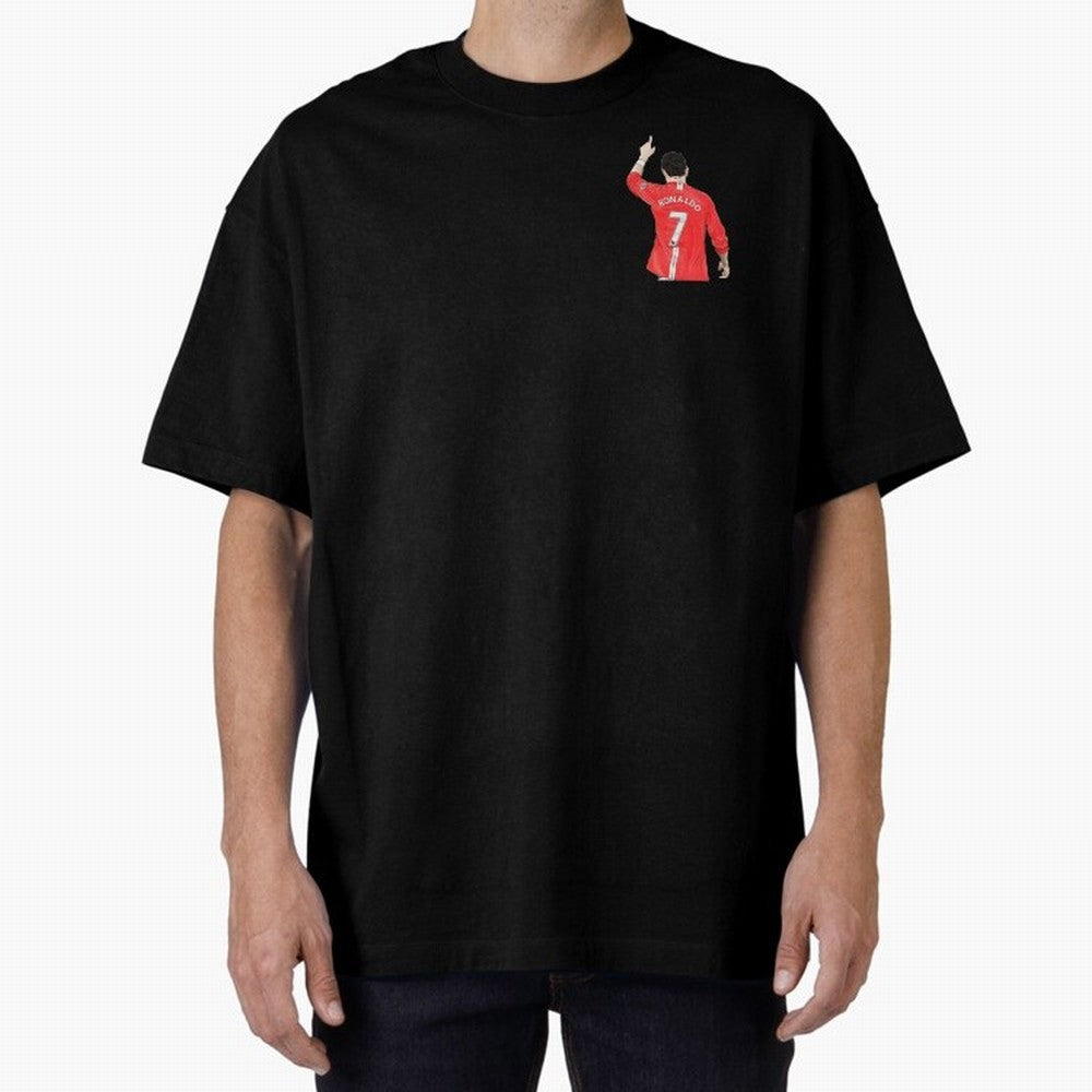 Cristiano Ronaldo CR7 Oversized T-Shirt Keep Football History Alive during FIFA World Cup 2026 Group Stage for Fans of Messi and Netherlands, Bringing Goal Celebration Energy, Supporter Heritage, Football Icons and Worldwide Tournament Joy; Perfect