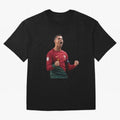 Cristiano Ronaldo T-Shirt Oversized T-Shirt Mark Global Football Passion for FIFA World Cup 2026, Built around Cristiano Ronaldo, Haaland and CR7, Brazil, Portugal and Argentina, Supporter Pride, Iconic Celebrations, Legendary Names and Global