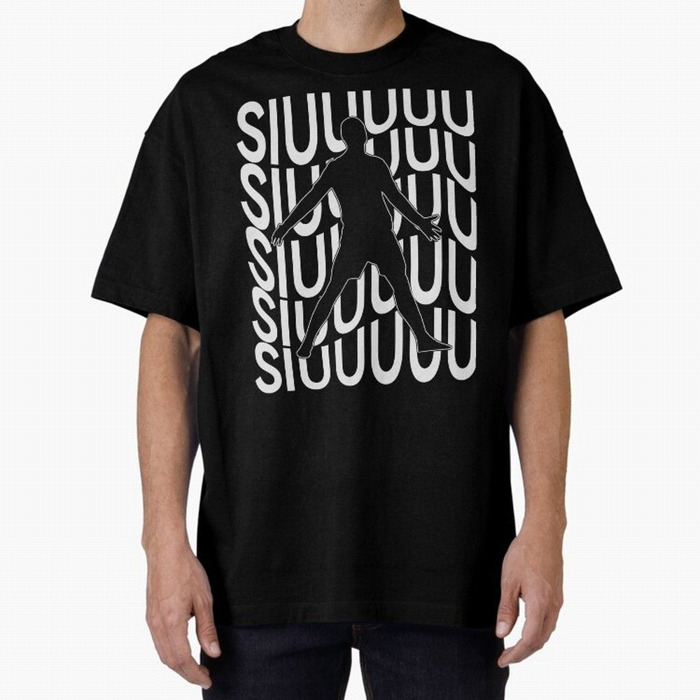 Siuuuuu Cute Soccer Present For Soccer Lovers Fan Kid's Boys Oversized T-Shirt Represent the Passion of Match Day Hype around FIFA World Cup 2026 USA Canada Mexico, Messi, Argentina, Tournament Hype, Historic Matchups, Family Viewing Parties and