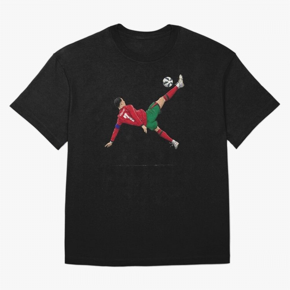 Ronaldo 910 Goal Bicycle Kick Oversized T-Shirt Represent Football Lovers during the FIFA World Cup 2026 Group Stage Journey through Messi Highlights, Argentina Pride, Stadium Chants, National Pride, Trophy Dreams and Unforgettable Football