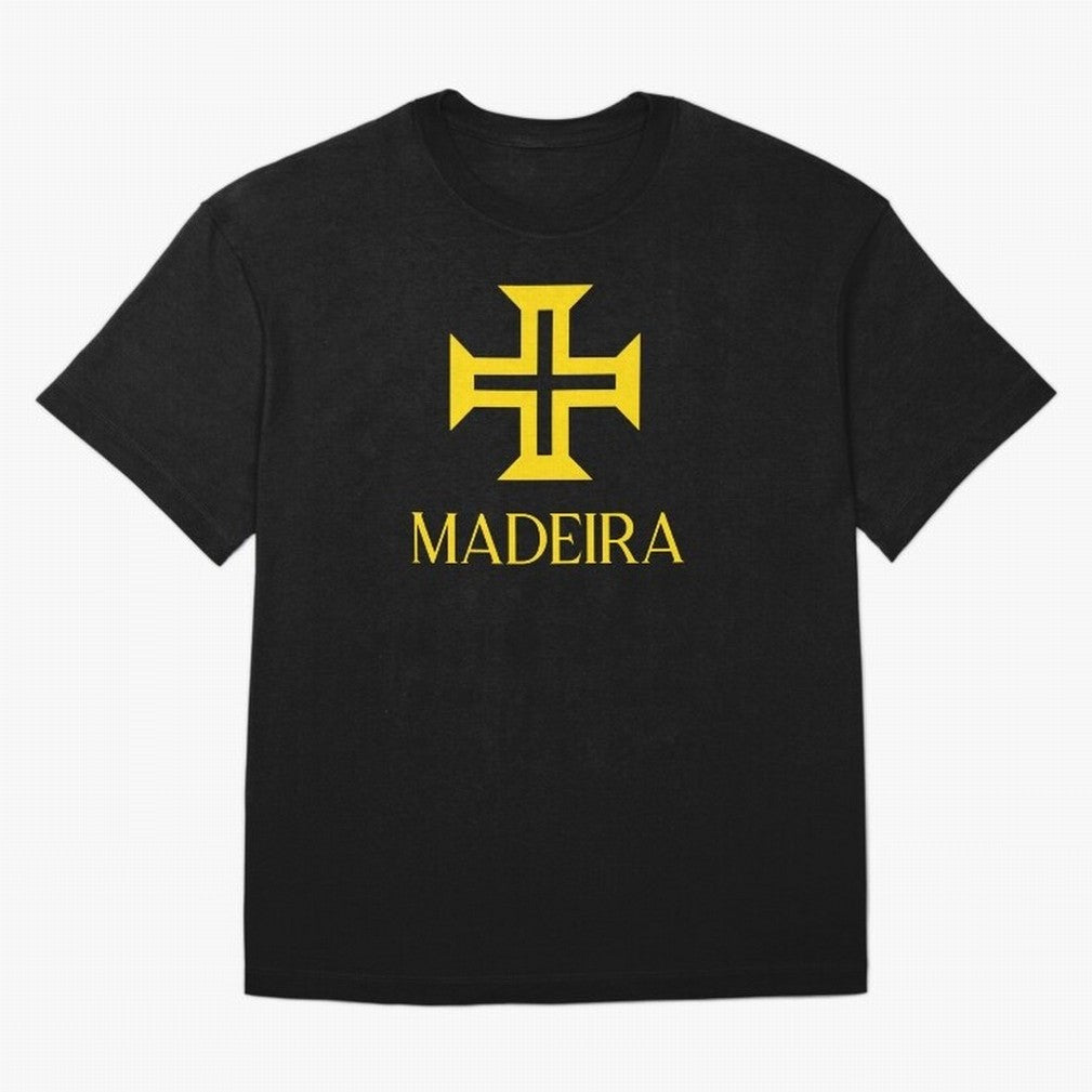 Madeira yellow Oversized T-Shirt Show Match Day Excitement for the FIFA World Cup 2026 Journey through Messi, Neymar and Mbappe Highlights, France and Portugal Pride, Fan Favorite Moments, National Team Passion, Big Match Drama and Soccer History;