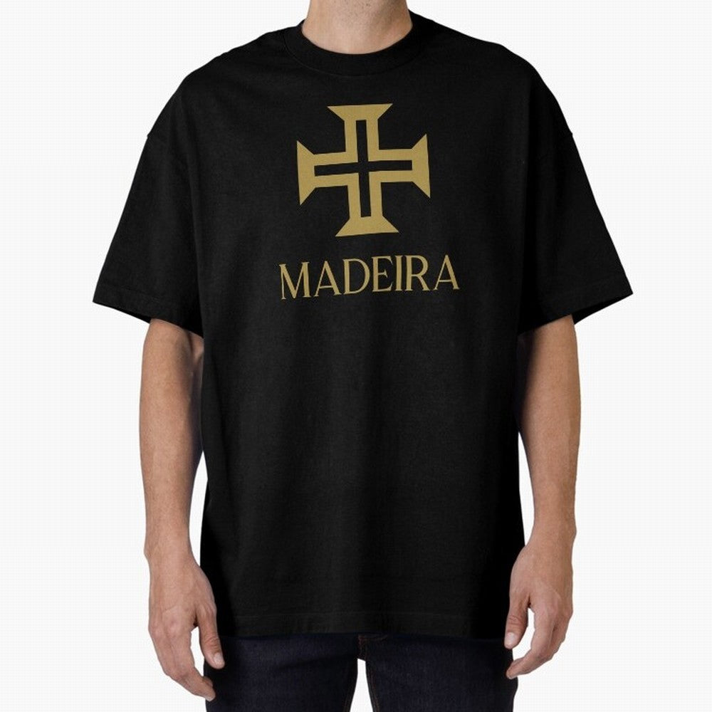 Madeira gold b Oversized T-Shirt Celebrate Supporters United by Global Football Passion for FIFA World Cup 2026, Capturing Neymar, England, Retro Football Energy, Iconic Rivalries, Trophy Chase Drama and Stadium Atmosphere; Perfect for Supporters