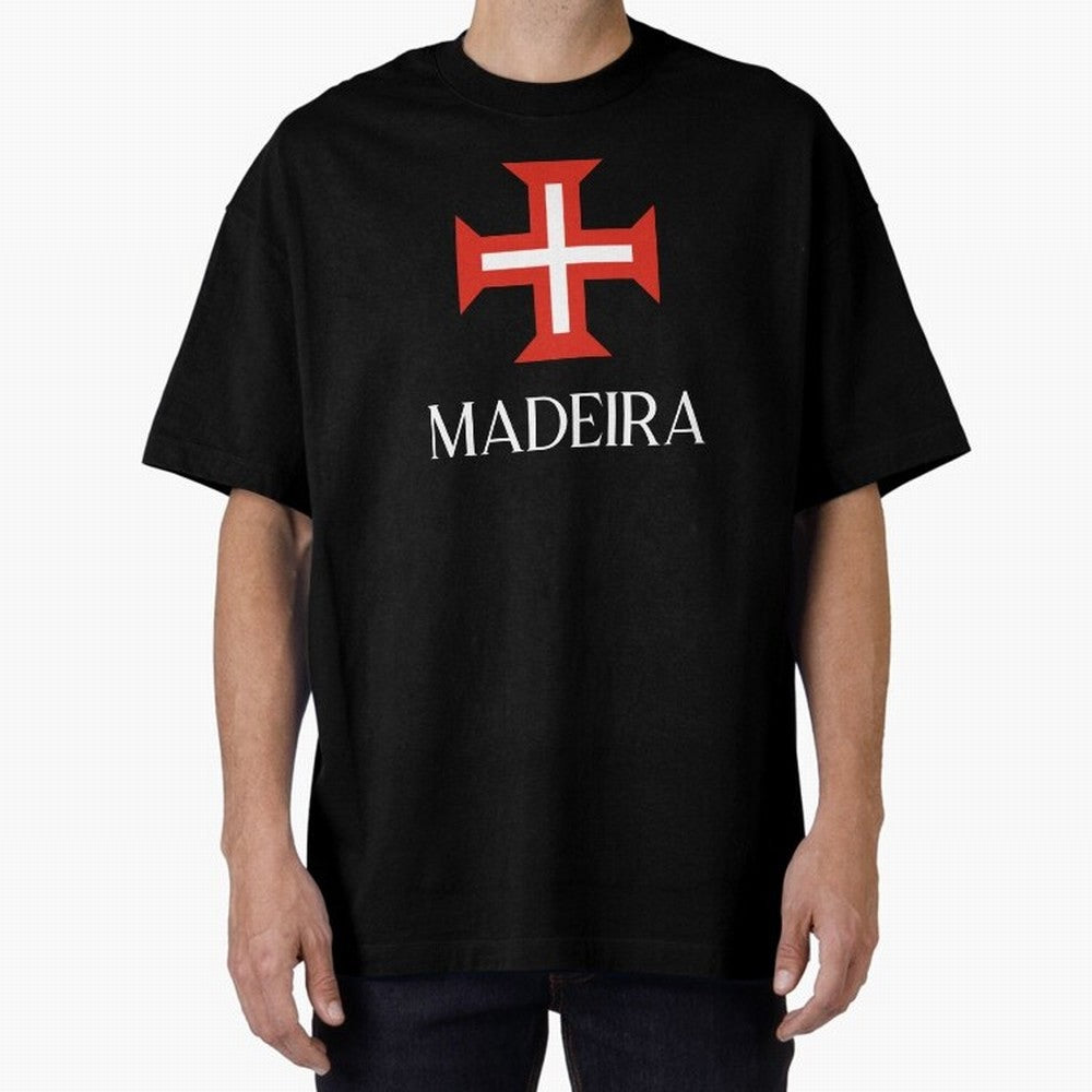 Madeira Oversized T-Shirt Cheer through Every Moment of the FIFA World Cup 2026 USA Canada Mexico Journey through Mbappe and Neymar Highlights, Spain and Netherlands Pride, Retro Football Energy, Iconic Rivalries, Trophy Chase Drama and Stadium
