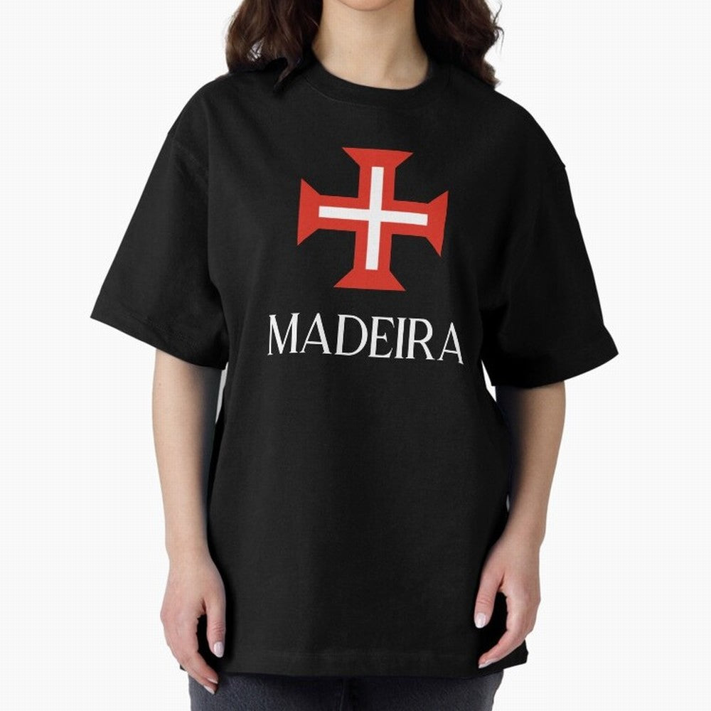 Madeira Oversized T-Shirt Cheer through Every Moment of the FIFA World Cup 2026 USA Canada Mexico Journey through Mbappe and Neymar Highlights, Spain and Netherlands Pride, Retro Football Energy, Iconic Rivalries, Trophy Chase Drama and Stadium