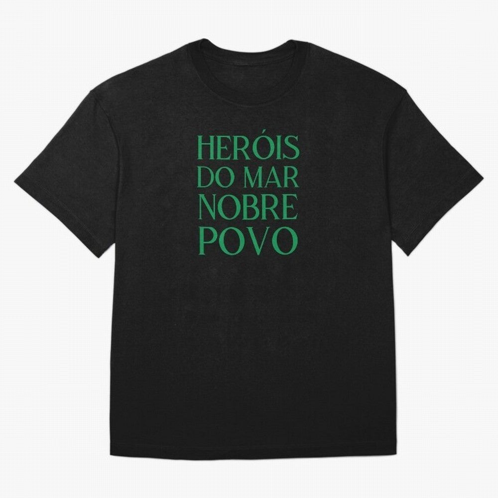 Her¨®is do Mar Nobre Povo green Oversized T-Shirt Bring Champion Energy into the FIFA World Cup 2026 Group Stage Journey through Messi, CR7 and Mbappe Highlights, France Pride, Football Passion, Legendary Performances, Festival Vibes and Supporter