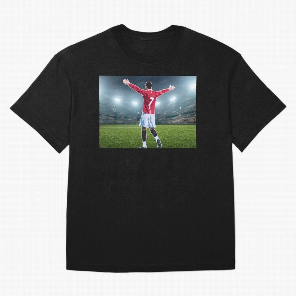 Ronaldo Oversized T-Shirt Carry National Pride through FIFA World Cup 2026 for Fans of Cristiano Ronaldo, Haaland and CR7 and Argentina and Brazil, Bringing Football History, Final Match Energy, Crowd Noise and Once in a Lifetime Moments; Ideal for