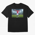 Ronaldo Oversized T-Shirt Carry National Pride through FIFA World Cup 2026 for Fans of Cristiano Ronaldo, Haaland and CR7 and Argentina and Brazil, Bringing Football History, Final Match Energy, Crowd Noise and Once in a Lifetime Moments; Ideal for