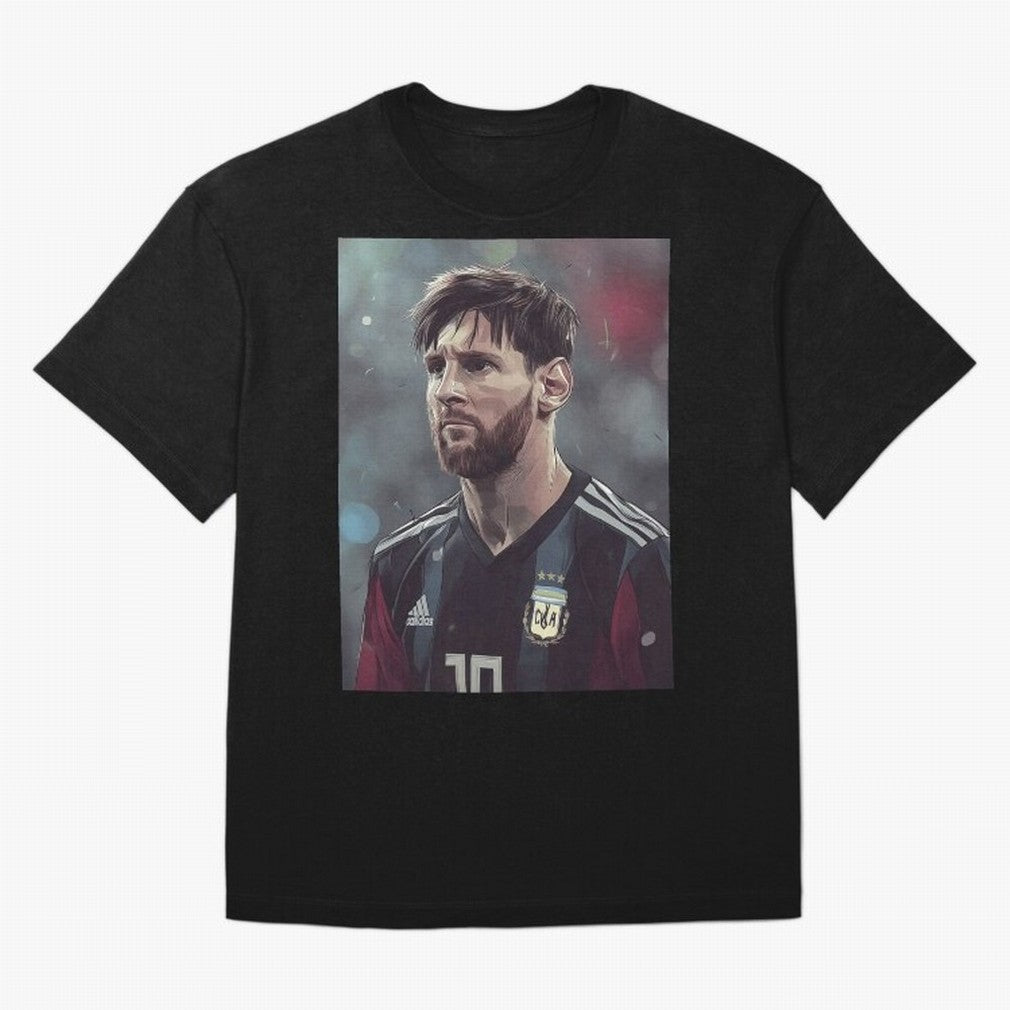 Lionel Messi Oversized T-Shirt Bring Match Day Fire to FIFA World Cup 2026 Filled with Haaland and Mbappe, England, France and Netherlands Energy, Sports Nostalgia, International Competition, Famous Players and Unforgettable Victories; Made for Die