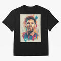 Lionel Messi Oversized T-Shirt Cheer for Match Day Hype around FIFA World Cup 2026, Neymar, Haaland and Cristiano Ronaldo, Spain and Netherlands, Soccer Culture, Superstar Moments, National Team Dreams and Competitive Fire; Made for Collectors Who