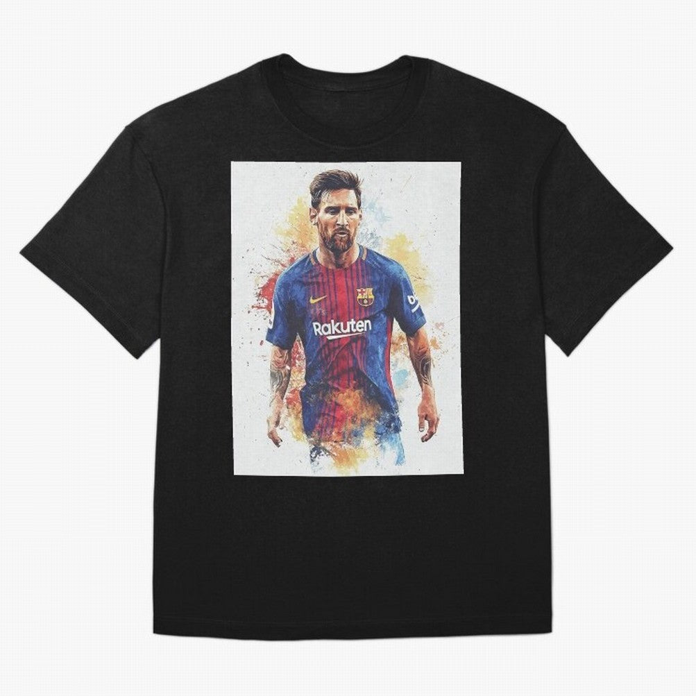 Lionel Messi Oversized T-Shirt Back the Journey through Match Day Hype around FIFA World Cup 2026 Group Stage, Haaland and Mbappe, Germany, Global Supporter Spirit, Legendary Goals, National Colors and Tournament Celebration; Perfect for People Who