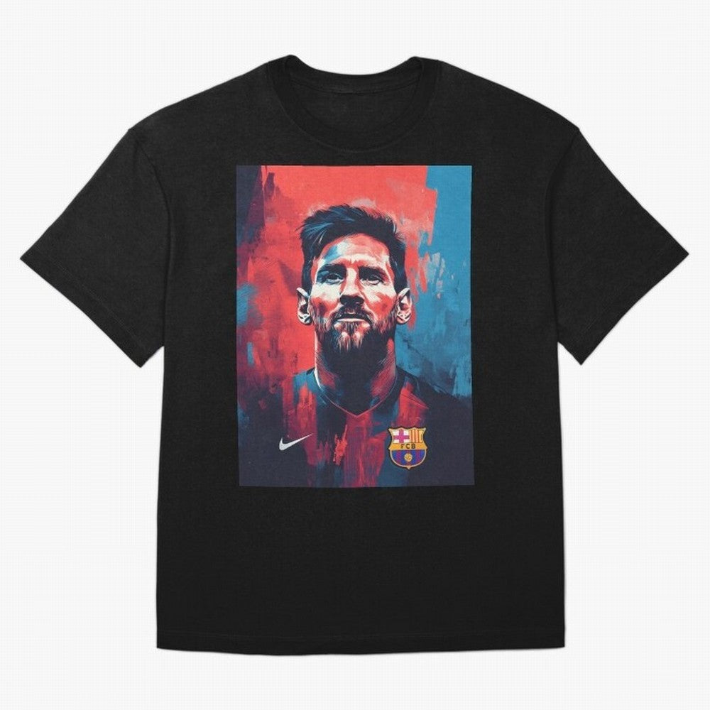 Lionel Messi Oversized T-Shirt Celebrate FIFA World Cup 2026 USA Canada Mexico for Fans of Messi and Cristiano Ronaldo and Argentina and Brazil, Bringing Football Passion, Legendary Performances, Festival Vibes and Supporter Community; Made for