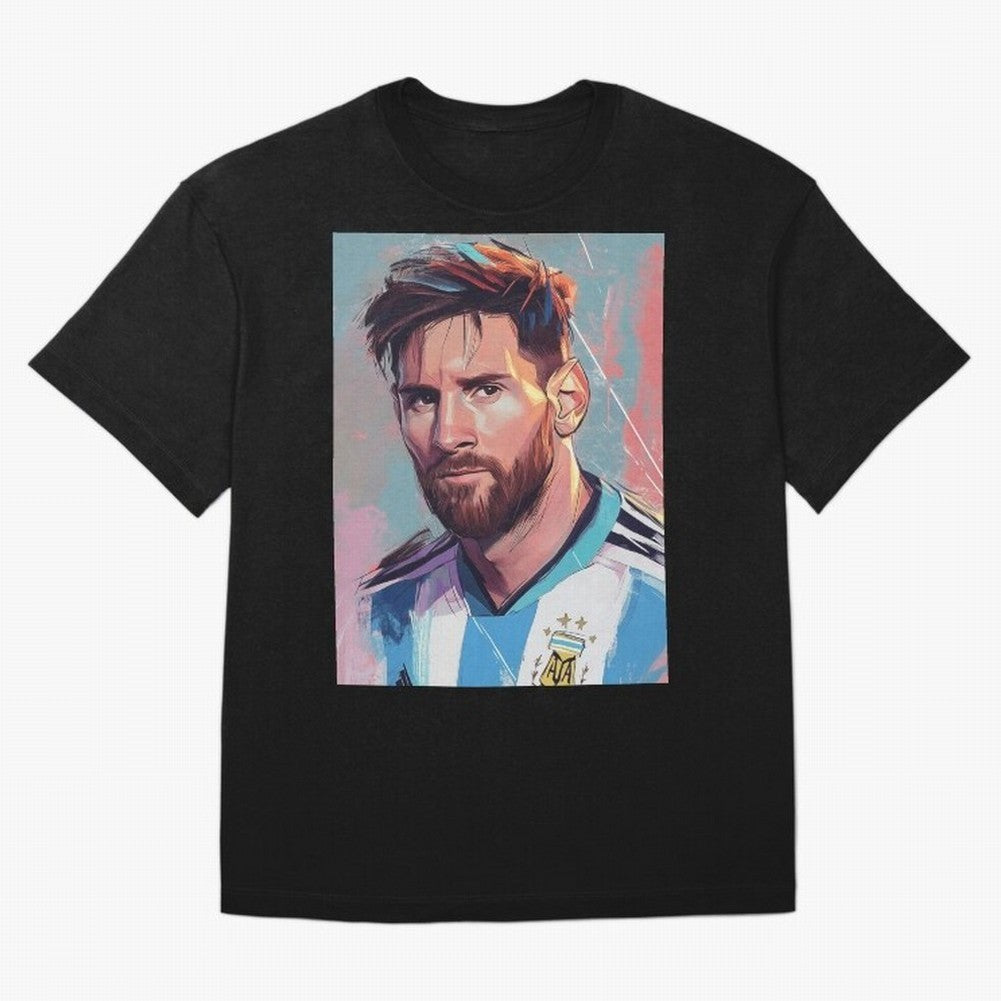 Lionel Messi Oversized T-Shirt Showcase FIFA World Cup 2026 Centered on Cristiano Ronaldo, Argentina and Brazil Energy, Classic Soccer Heritage, Championship Pressure, Fan Loyalty and International Pride; Perfect for People Who Love Argentina,