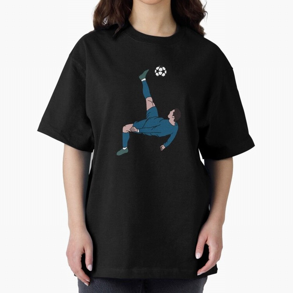 CR7 CRISTIANO RONALDO Oversized T-Shirt Get Ready for FIFA World Cup 2026 Spirit, with Brazil, Messi, CR7 and Mbappe, Tournament Hype, Historic Matchups, Family Viewing Parties and Global Sports Pride; Great for Watch Parties, Sports Bars, Family