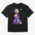 Ronaldinho Wpap Pop Art Oversized T-Shirt Discover FIFA World Cup 2026 USA Canada Mexico Spirit, Centered on France and Portugal, Messi and Cristiano Ronaldo, Global Supporter Spirit, Legendary Goals, National Colors and Tournament Celebration;