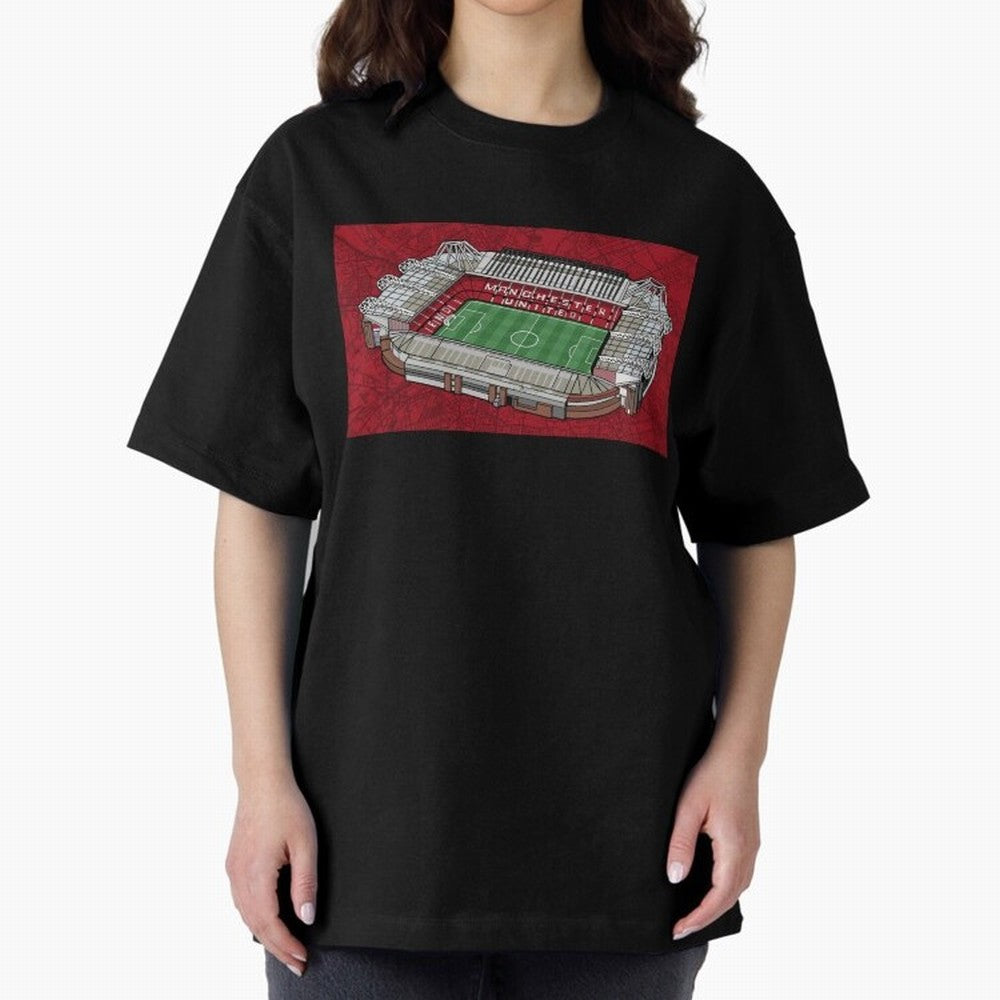 Old Trafford Manchester United Oversized T-Shirt Discover FIFA World Cup 2026 USA Canada Mexico Connected to Haaland, England Energy, Champion Mindset, Group Stage Buzz, Knockout Tension and Passionate Fan Culture; Made for Collectors Who Enjoy