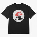 Love United Hate Glazer Oversized T-Shirt Refresh Global Football Passion for FIFA World Cup 2026, Built around Messi, Neymar and Mbappe, Brazil, Portugal and Argentina, Worldwide Fan Energy, Dramatic Goals, Stadium Lights and Championship