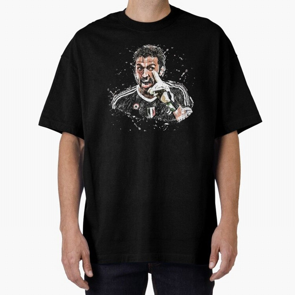 Buffon_Gianluigi Buffon Oversized T-Shirt Remember Match Day Hype around FIFA World Cup 2026, CR7, Spain, Football Festival Excitement, Trophy Ambitions, Country Rivalries and Star Player Buzz; Perfect for Fans, Collectors, Family Gatherings, Watch