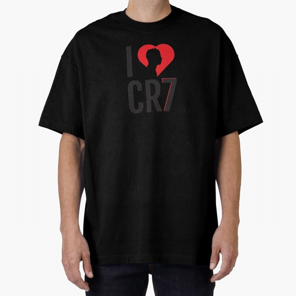 I Love Cristiano Ronaldo T-Shirt - I Celebrate National Team Dreams in FIFA World Cup 2026 for Fans of Haaland and Mbappe and Portugal, Bringing Football Festival Excitement, Trophy Ambitions, Country Rivalries and Star Player Buzz; Perfect for