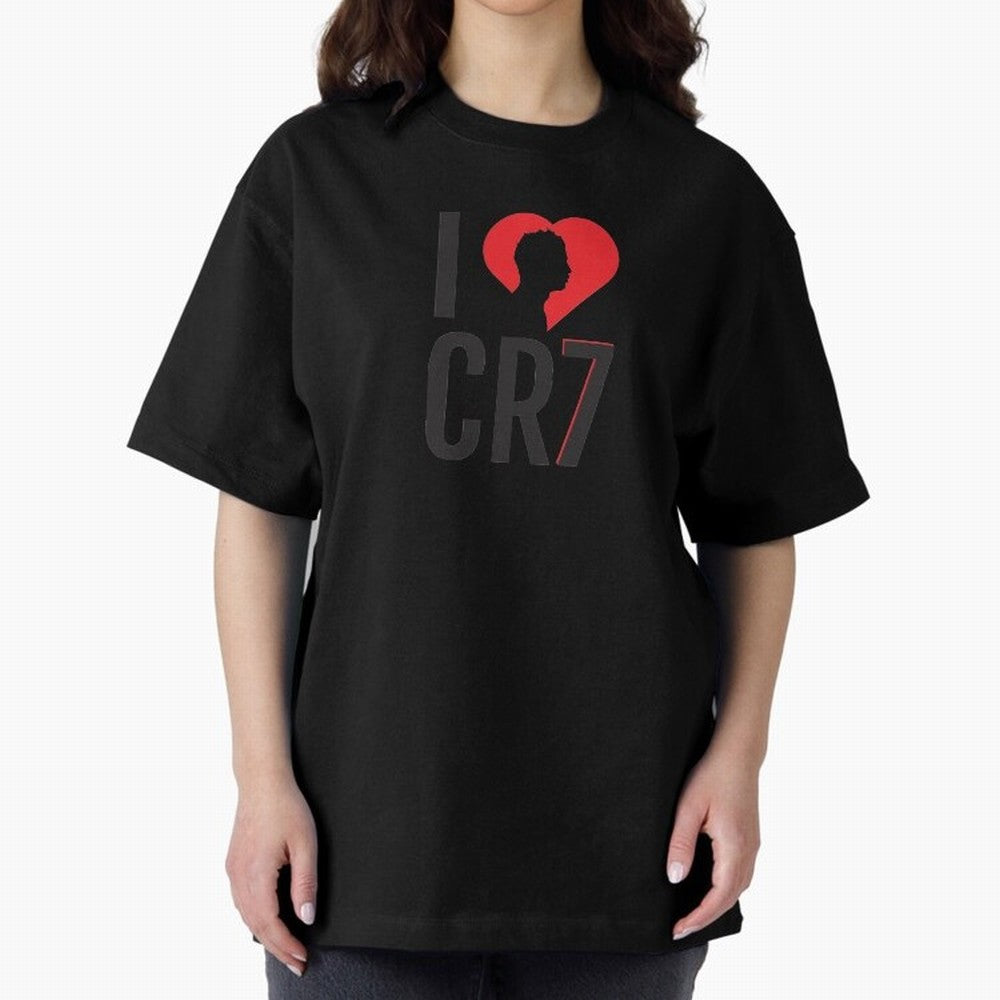 I Love Cristiano Ronaldo T-Shirt - I Celebrate National Team Dreams in FIFA World Cup 2026 for Fans of Haaland and Mbappe and Portugal, Bringing Football Festival Excitement, Trophy Ambitions, Country Rivalries and Star Player Buzz; Perfect for
