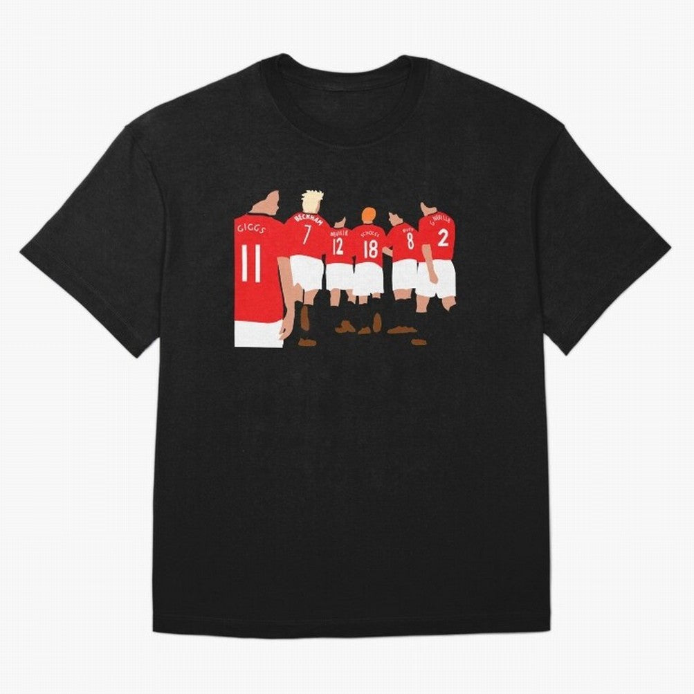 Class of 92 - Manchester United Legends Oversized T-Shirt Show Support during Global Football Passion for FIFA World Cup 2026 Group Stage, Driven by Neymar, Brazil, Portugal and Argentina, Goal Celebration Energy, Supporter Heritage, Football Icons