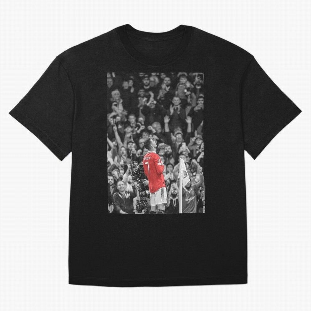 Cristiano Ronaldo Manchester United Oversized T-Shirt Represent Football Lovers during the FIFA World Cup 2026 Journey through Messi, Neymar and Mbappe Highlights, England and Germany Pride, Game Day Rituals, Football Legends, Country Pride and the