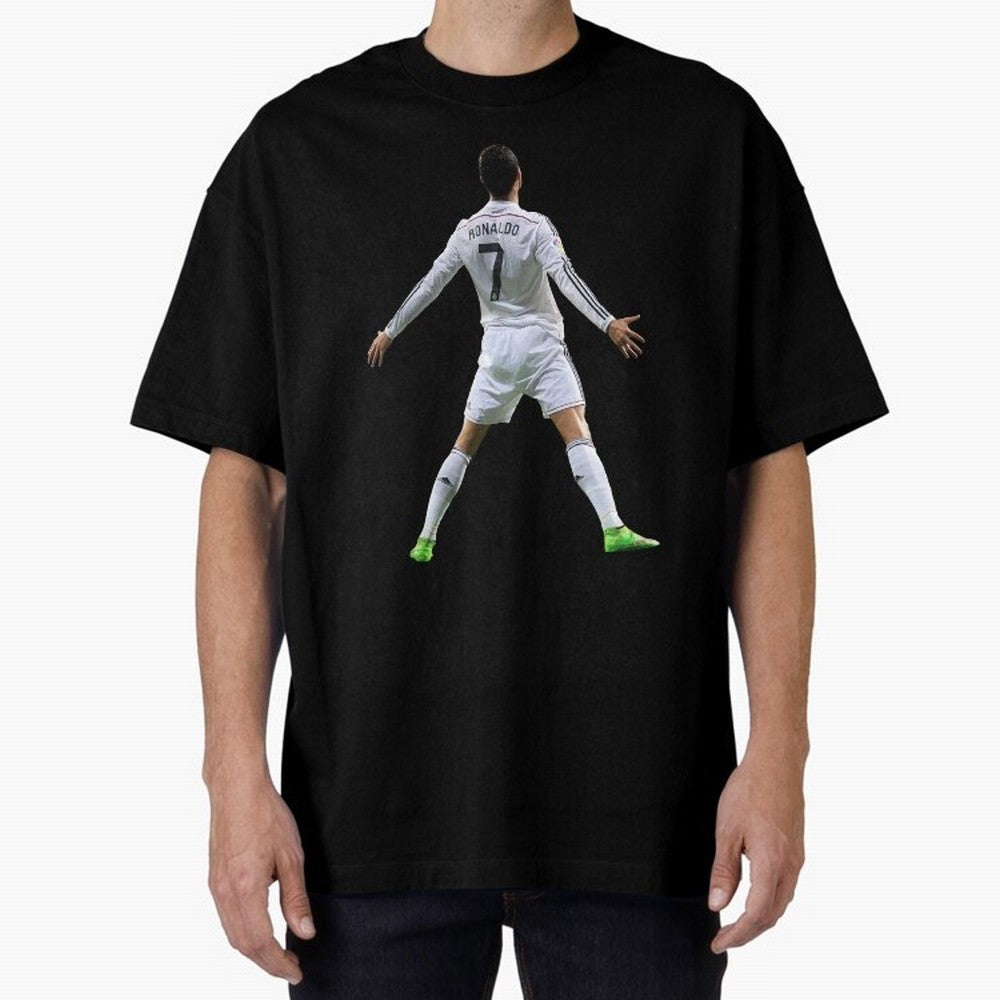 CR7 Oversized T-Shirt Celebrate National Team Dreams in Match Day Hype around FIFA World Cup 2026 USA Canada Mexico, Haaland, Argentina and Brazil, Stadium Memories, Football Loyalty, International Chants and Championship Tradition; Ideal for