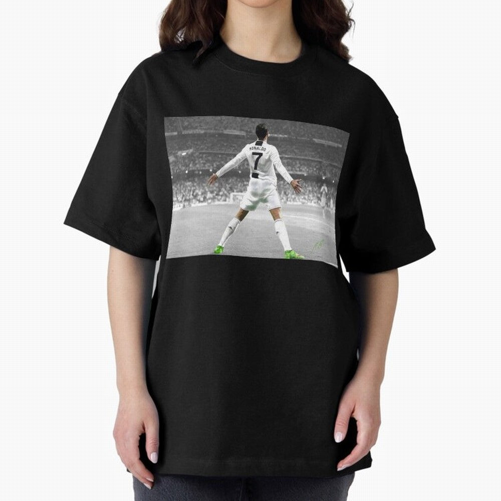Cristiano Ronaldo Oversized T-Shirt Cheer through Every Moment of the FIFA World Cup 2026 Journey through Cristiano Ronaldo Highlights, England, France and Netherlands Pride, Worldwide Fan Energy, Dramatic Goals, Stadium Lights and Championship