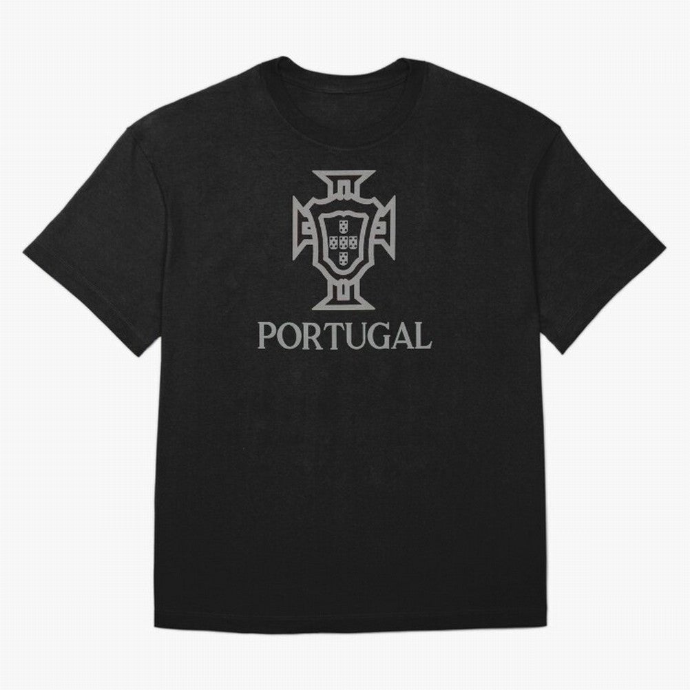 Portugal Grey 2 Oversized T-Shirt Back Your Heroes with FIFA World Cup 2026 for Fans of Haaland and Mbappe and Spain and Netherlands, Bringing Stadium Memories, Football Loyalty, International Chants and Championship Tradition; Great for Watch