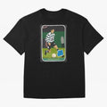 Sporting Lisbon Cristiano Ronaldo Rookie Card Artwork Oversized T-Shirt Join the Countdown to FIFA World Cup 2026 USA Canada Mexico for Fans of Neymar, Haaland and Cristiano Ronaldo and Argentina, France and Brazil, Bringing Retro Football Energy,