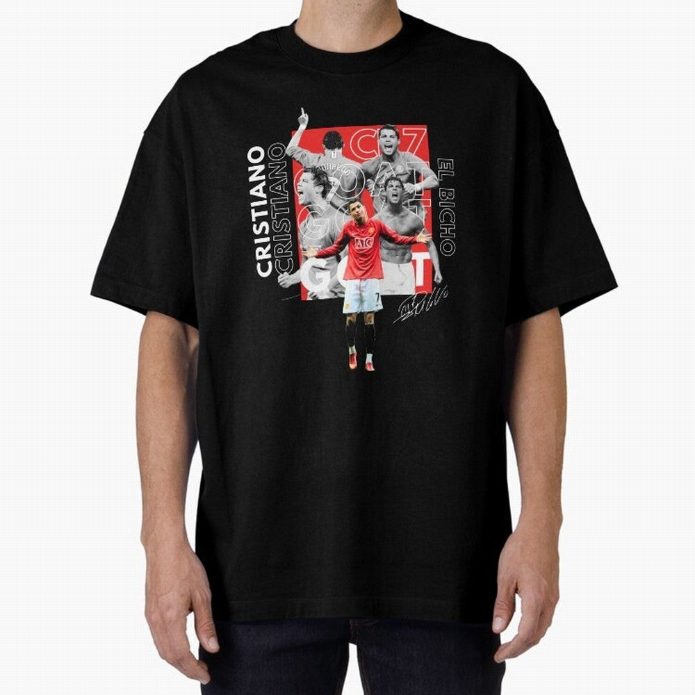 Cristiano Ronaldo CR7 Oversized T-Shirt Represent Fans Who Live for Match Day Hype around FIFA World Cup 2026 Group Stage, Cristiano Ronaldo, Haaland and CR7, Brazil, Portugal and Argentina, Champion Mindset, Group Stage Buzz, Knockout Tension and
