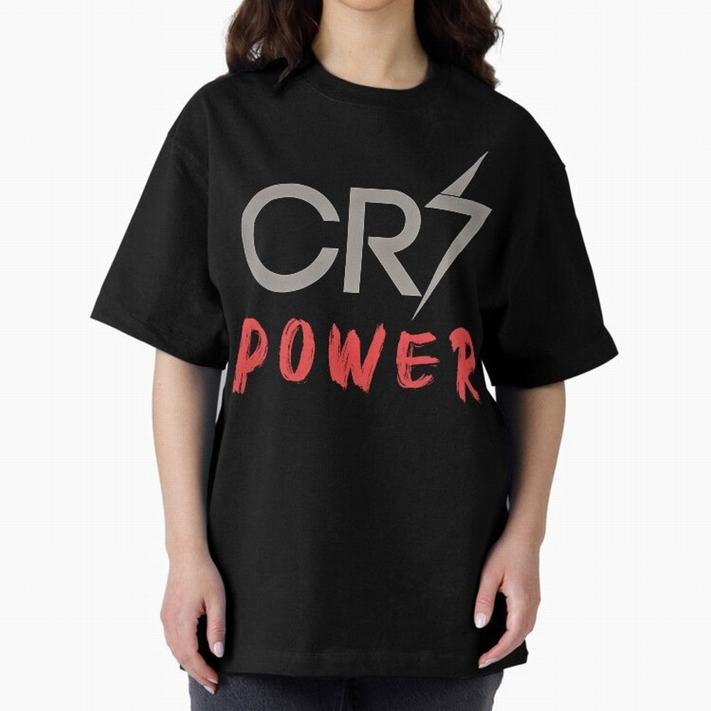 CR7 Power 2 Oversized T-Shirt Bring Bold Fan Energy to FIFA World Cup 2026 Capturing CR7, Netherlands Energy, Football History, Final Match Energy, Crowd Noise and Once in a Lifetime Moments; Ideal for Passionate Fans Who Love Underdog Stories,