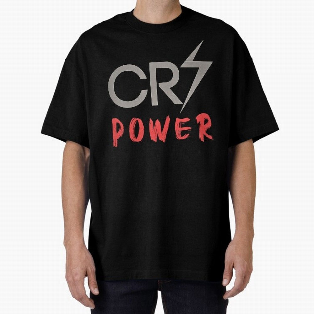 CR7 Power 2 Oversized T-Shirt Bring Bold Fan Energy to FIFA World Cup 2026 Capturing CR7, Netherlands Energy, Football History, Final Match Energy, Crowd Noise and Once in a Lifetime Moments; Ideal for Passionate Fans Who Love Underdog Stories,