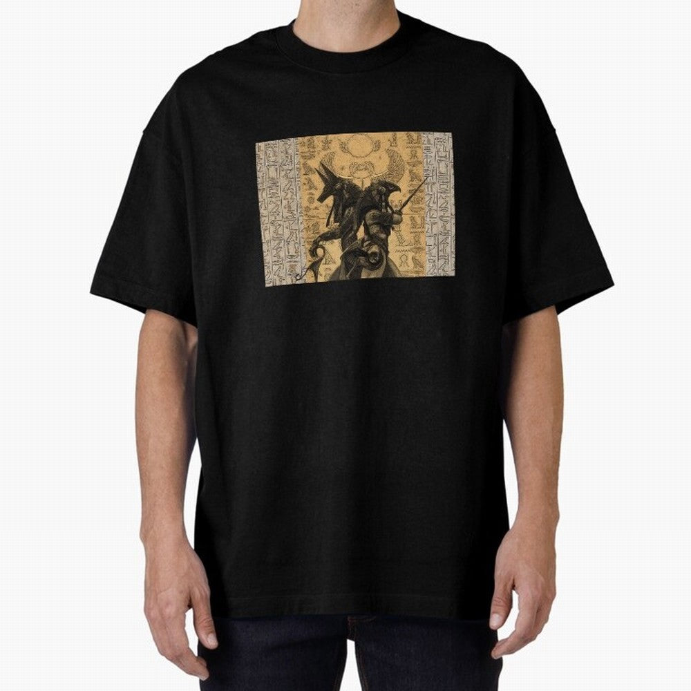 ANUBIS HORUS Oversized T-Shirt Show Your Love for Match Day Hype around FIFA World Cup 2026 USA Canada Mexico, CR7 and Messi, Brazil, Portugal and Argentina, Champion Mindset, Group Stage Buzz, Knockout Tension and Passionate Fan Culture; Created